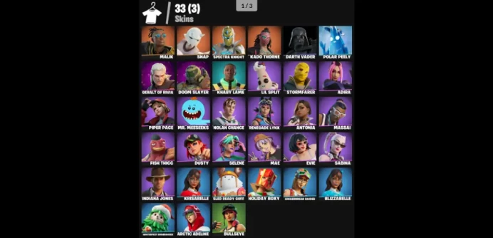 31 SKINS】 (PC/XBOX) GERALT OF RIVIA THE IMAGINED  NEZUMI  THE ORIGIN  THE AGELESS  CLONE TROOPER  PROWLER