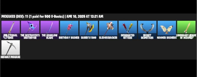[PC/PSN/XBOX] | 4 skins | Huntmaster Saber | Arctic Adeline | Holiday Boxy |Sled Ready Guff | The Eternal Edge | The Destroyer's Destroyer | S4G