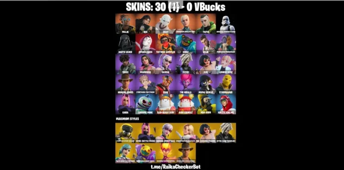 [PC/PSN/XBOX] 30 skins | Spider-Gwen  Darth Vader  Malik  Snap  Paradigm (Reality-659)  Twyn  Imperial Stormtrooper Tectonic Komplex | 0 VB