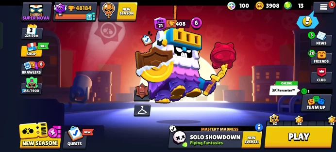 [Code 6478] Level 166 / 48k Trophy + 143 Skins / Very Cheap