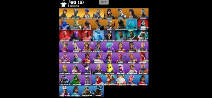 [PC/PSN/XBOX/NINTENDO] 60 skins | The Reaper | Elite Agent | Blue Team Leader | Take The L | Rogue Agent | Lebron James |AA34 rz31