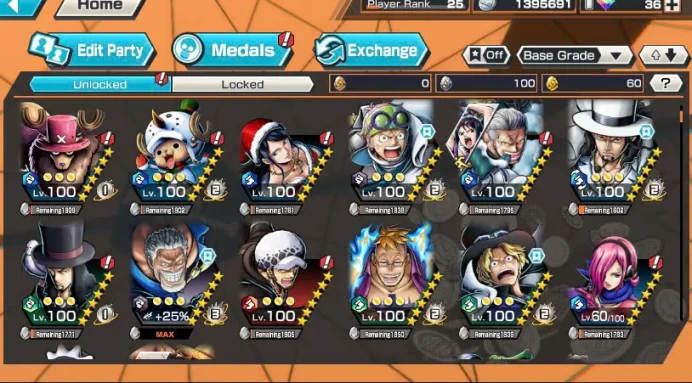 BR488-IOS+Android-Garp Full Boost+3 Ex Max(Sabo+Lucci)+Good Medal+Support 142%+Koby Max+Egghead Zoro+Kalgara+Yonji+Kaku+Pacifista