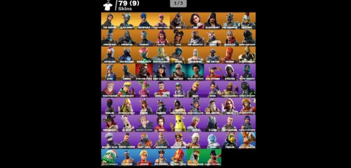 79 SKINS] OG STW  Omega The Reaper  Elite Agent  Summit Striker  Take The L  200 VB  XBOX/PSN/PC FULL ACCESS
