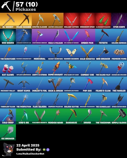[PC/NINTENDO]  43 skins | Gear Specialist Maya | Valeria | Omegarok | Spectra Knight | Peter Griffin | Deadpool | Slayer Juice WRLD |    IP15