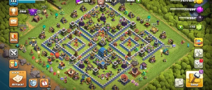 TH 12 | XP 133 | HEROES 53/56/33/35 | NAME CHANGE FREE | AMAZING & SAFE ACCOUNT | INSTANT DELIVERY