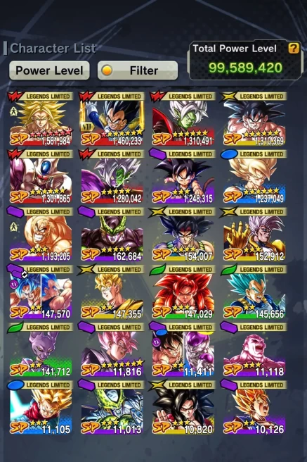 D371-IOS+Android-UL Beast Gohan+Nice Team Broly+24 Legends+Vip Equipment+Broly Full Red Star+Zamasu Red+Broly Zenkai+Rose+Goku+Namek Goku