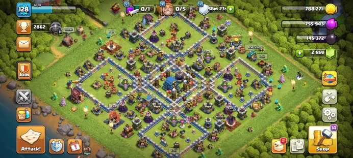 Th 12 / LeveL 128 / Gems 2559 / Heroes (53 55 38 40) / CN free / code 396