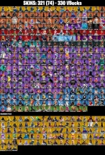 [PC/XBOX] FA 320 skins MINTY | GLOW | Chun-Li | Master Chief | Gold Midas | OG STW