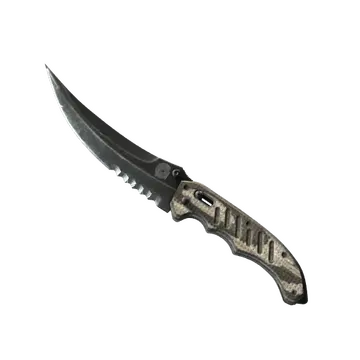 Flip Knife | Black Laminate (Factory New)