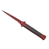 Stiletto Knife | Crimson Web (Field-Tested)