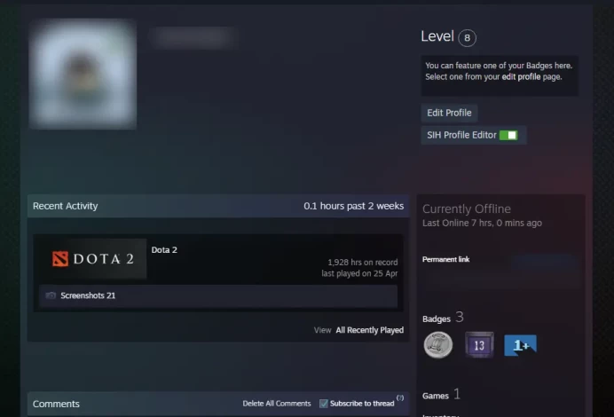 32LVL_Ready For Ranked_8 LEVEL STEAM_NO VAC_ 1,928 hours//