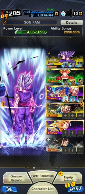 Good Team-UL Gohan beast 8S+28 Legends (vegito+Goku ssj3+Gohan pur+gamma+Goku kid+god ss Gogeta+fusion GokuVegeta) Godly Equip-BANDAI (703)