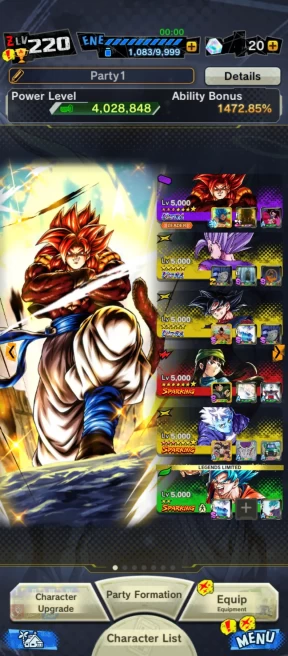D388-IOS+Android-4 UL(Beast Gohan+SS4 Gogeta+Goku Uis)+34 Legends+Good Equipment+2 Fusion+Vegito+Goku Black+Super 17+SS3 Goku+God Gogeta Zenkai