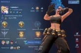 Hero 70 Skin 96|Dragon Valir, Claude Valentine, 3 Epic, 12 Special, Zhuxin Starlight, etc|Take Email|Check SS (MLBB954)