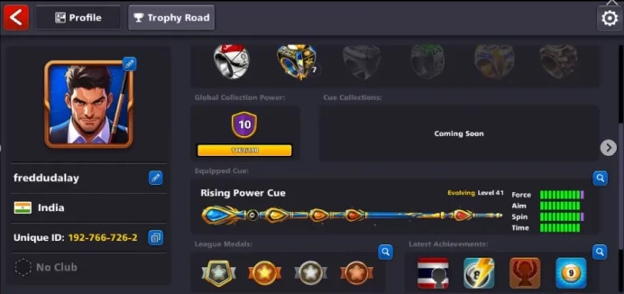 1 Billion Coin RISING POWER CUE MAX All Tables are open Till Berlin 1- 100 level