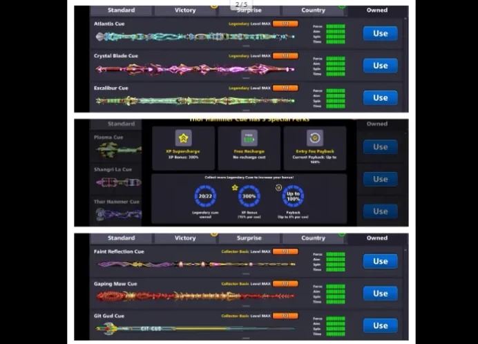 100 CCP 10 BILLION COINS  40+ CUES MAX  369 LEVEL  2,000 POOL CASH  MORE DETAILS IN DESCRIPTION 