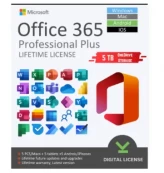 Microsoft 365 Office  | 5 PCs/Macs | Lifetime Access | Fast Activation