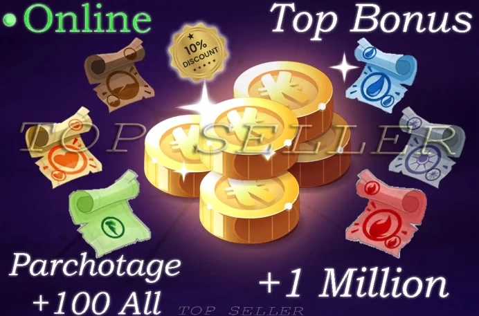 Brial : Pack parchotage +100 All elements + Top bonus - livraison 5 minutes