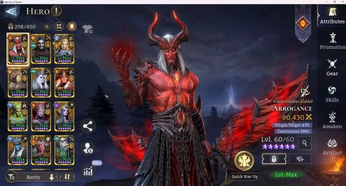 Global SEA 600xx |5588.60K Power|38 Legendary,5 LORD (Lord Totodor, Lord Twinfiend, Laya etc)+100 Epic| Check SS (WOR821)