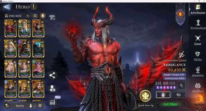 Global SEA 600xx |5588.60K Power|38 Legendary,5 LORD (Lord Totodor, Lord Twinfiend, Laya etc)+100 Epic| Check SS (WOR821)