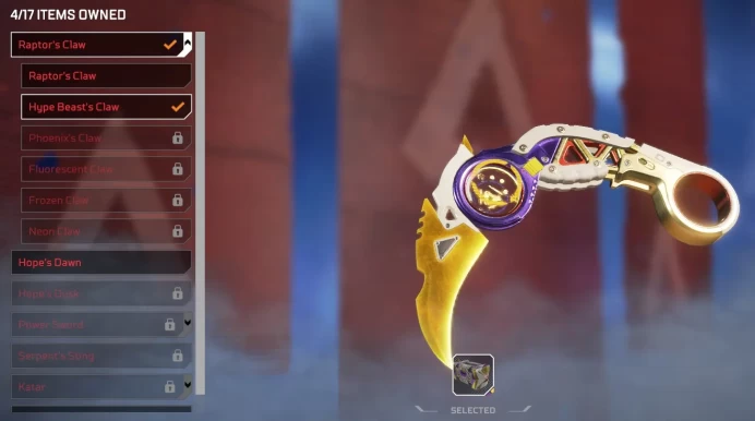 81 Legendary Skins / 2 Heirloom - Hope's Dawn / Raptor's Claw  - -  Full access - FAST DELIVERY