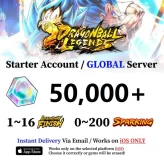 IOS 50,000+ Chrono Crystal Accounts - Automatic Delivery - Bandai ID Login