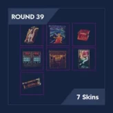38 + 39 ROUNDs 19/19 unique skins 