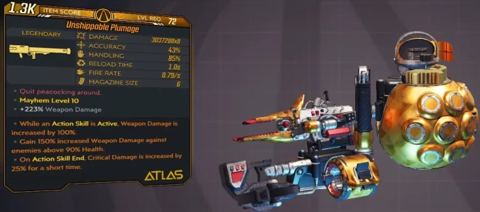 [PC/XB/PS] M10/L72 PLUMAGE - 3.037.288x8 DMG - INSANE AOE - 1s RELOAD - ANOINTED x3!!!