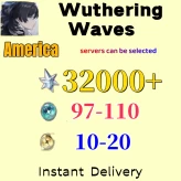 NA/America|Summoning|Astrite:31000-32000 |Lustrous Tide:97+|Radiant Tide:10+|Microsoft Mailbox|safe and stab 001le|Wuthering Waves N003