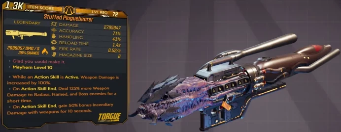 [PC/XB/PS] M10/L72 PLAGUEBEARER - 2.795.947 DMG (+2.099.057 FIRE DMG) - SICK WEAPON - ANOINTED x3