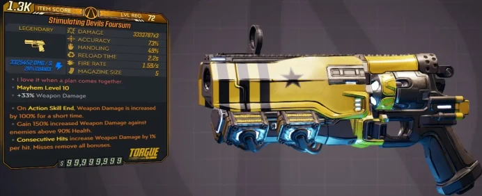 [PC/XB/PS] M10/L72 DEVILS FOURSUM - 3.333.786x3 DMG (+3.325.452 SHOCK DMG) - ANOINTED X3