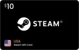 $10 Steam USD Gift Card