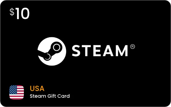$10 Steam USD Gift Card