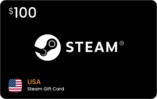$100 Steam USD Gift Card