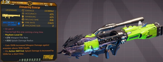 [PC/XB/PS] M10/L72 SCOURGE - 11.576.835x3 DMG (+8.691.308 SHOCK DMG) - INFINITE AMMO/NO RELOAD - ANOINTED x2