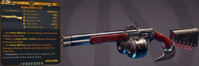 [PC/XB/PS] M10/L72 ROBIN'S CALL - 286.836x13 DMG - 0.7s RELOAD - ANOINTED x3 - SICK!!