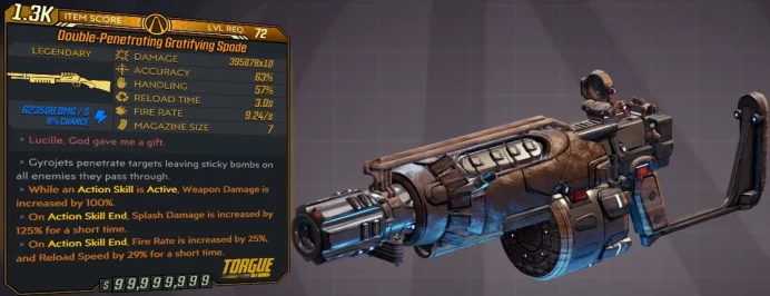 [PC/XB/PS] M10/L72 SPADE - 395.878x10 DMG (+623.508 SHOCK DMG) - ANOINTED x3 - CRAZY DMG!!!