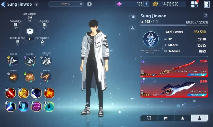 EndGame 1.1 M Power With Max Shades|AmamiyaA9+SignA10,Cha Hae-inA9+Sign10.AliciaA6+SignA10, ThomasA5+SignA10 ETC|Log Google|CheckSS (SLA1132)