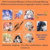 WA1973]America/LV34 Cantarella+Whispers of Sirens+Changli+Blazing Brilliance+Carlotta+Jianxin+LingyangC1+Verina | Female