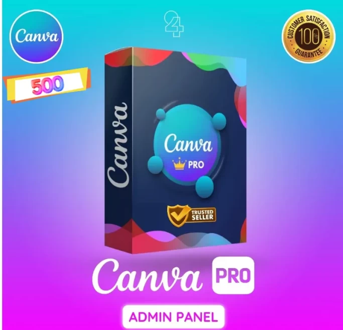 Canva Panel - 500 Pro Users  | Access & Pro Features | PRO ACCESS | Life Time 