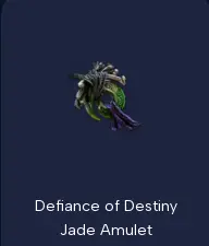 Defiance of Destiny Jade Amulet -Random