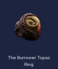[POE2]The Burrower Topaz Ring(Random Stat)