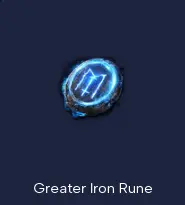 Greater Iron Rune