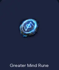 Greater Mind Rune
