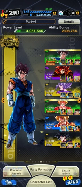 D400-IOS+Android-5 UL(Beast Gohan+Goku Uis+SS4 Gogeta+Super Gogeta)+300 Millions Power+31 Legends+Good Equipment+SS2 Goku+Vegtio+Piccolo+Baby 2