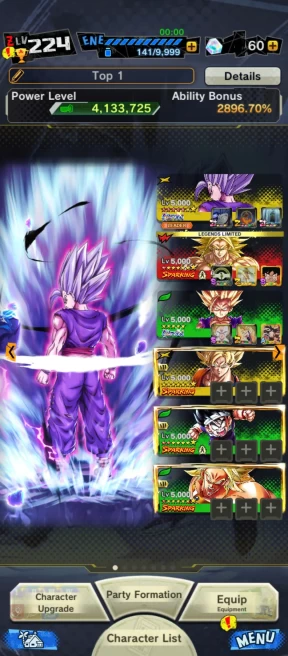 D406-IOS+Android-UL(Beast Gohan 12 Red Star+Majin Vegeta+SS2 Gohan)+32 Legends+Good Equipment+SS3 Vegeta+Gotenks+Goku Mini+New Broly+Namek Goku