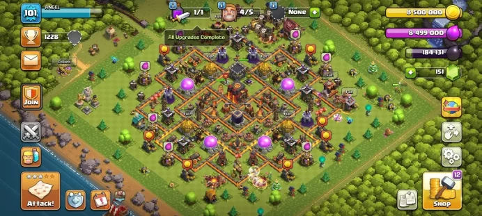 TH 10 FULL MAX (ONLY NEW HERO LEFT)