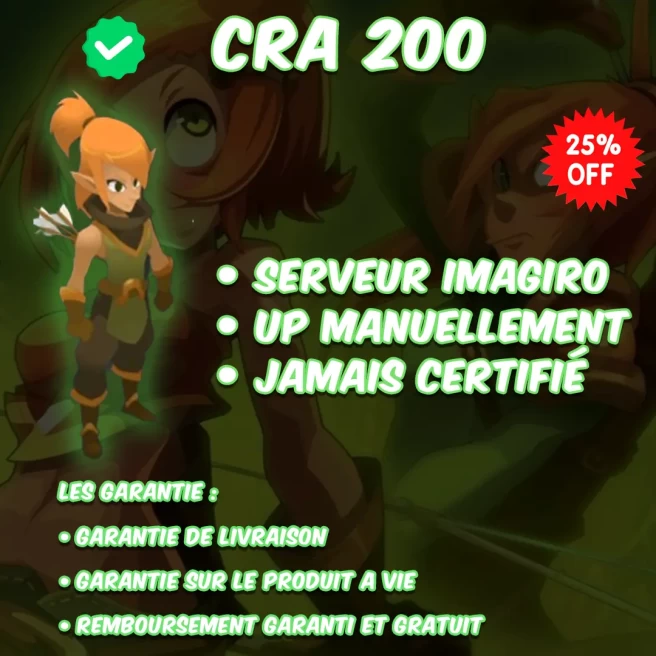 [Imagiro] Cra 200 ,jamais certifié ,livré instantanément