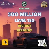【PS4】500 Million Total (200 Million Cash +300 Million Casino Chips) ~ Level 120 ~ Instant Delivery ~ Full Access ~ NO#Billion #USI1