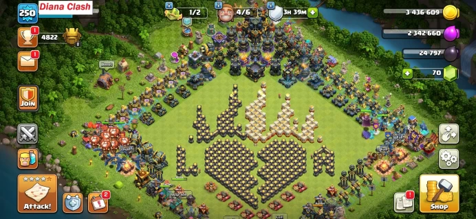 New Hero Level 84-Max Walls-Free Name Change-Lifetime Warranty+365-Day Insurance+45-Day Warranty TH17-XP250-Immediate Delivery